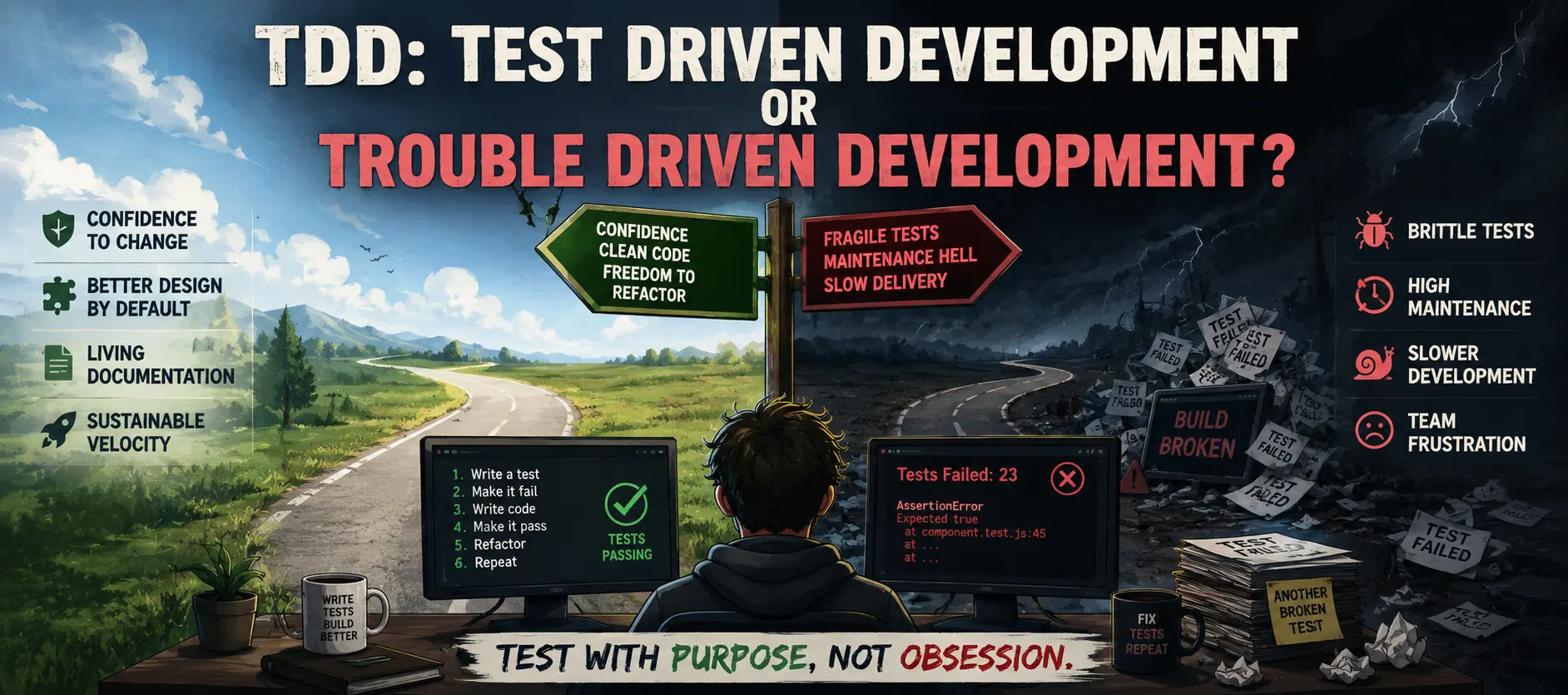 TDD: Test Driven Development or Trouble Driven Development?
